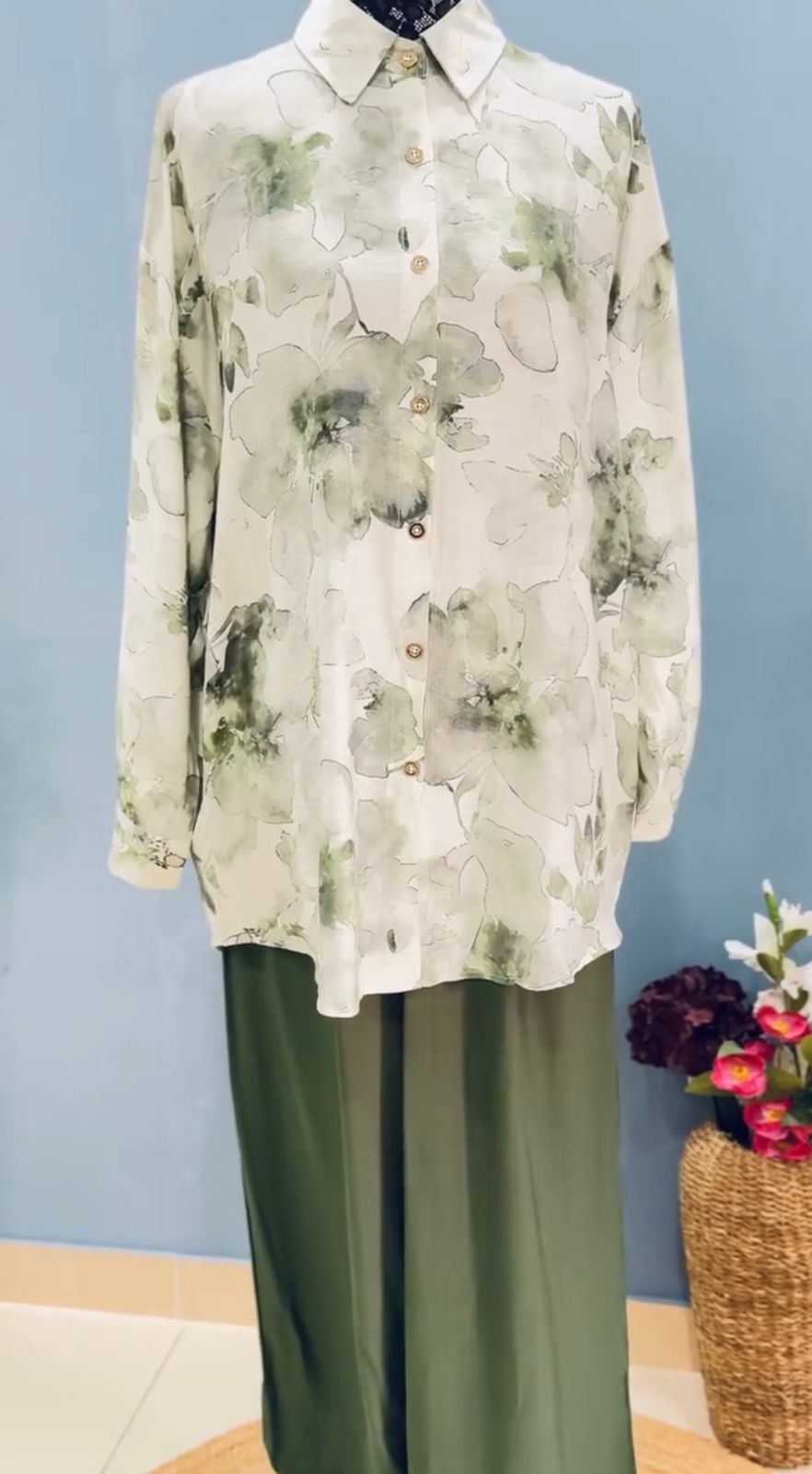 Earthy Blossom Co-ord Set