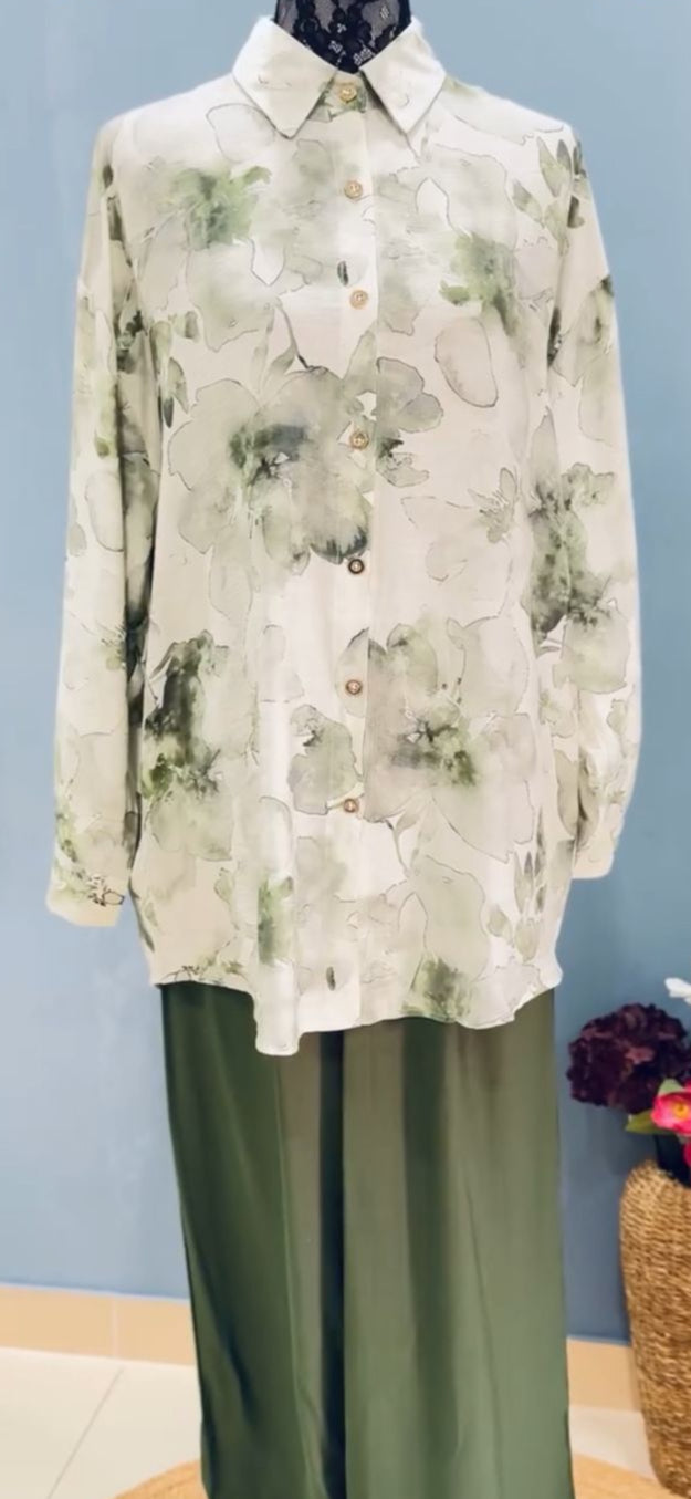 Earthy Blossom Co-ord Set